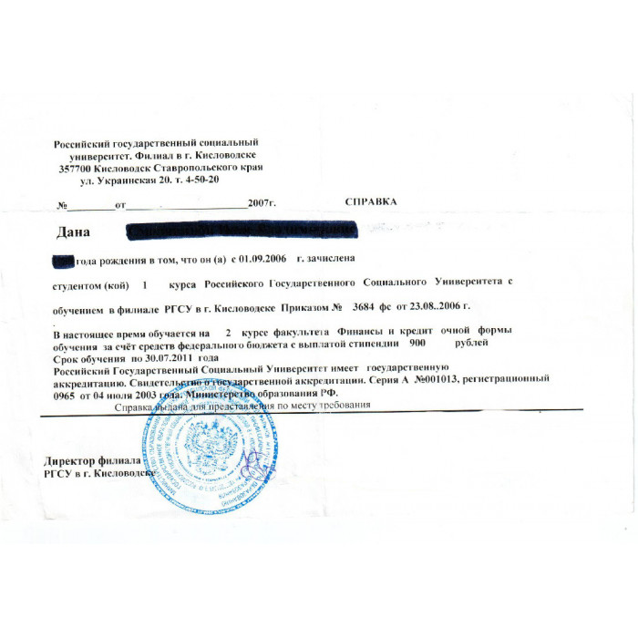Как Выглядит Справка Фото